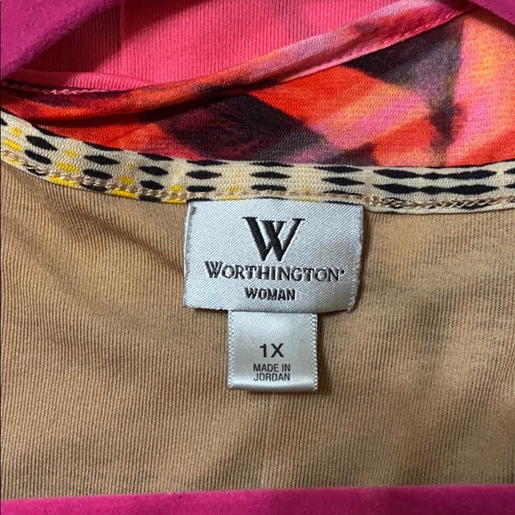 Yellow pattern blouse - Picture 3 of 5